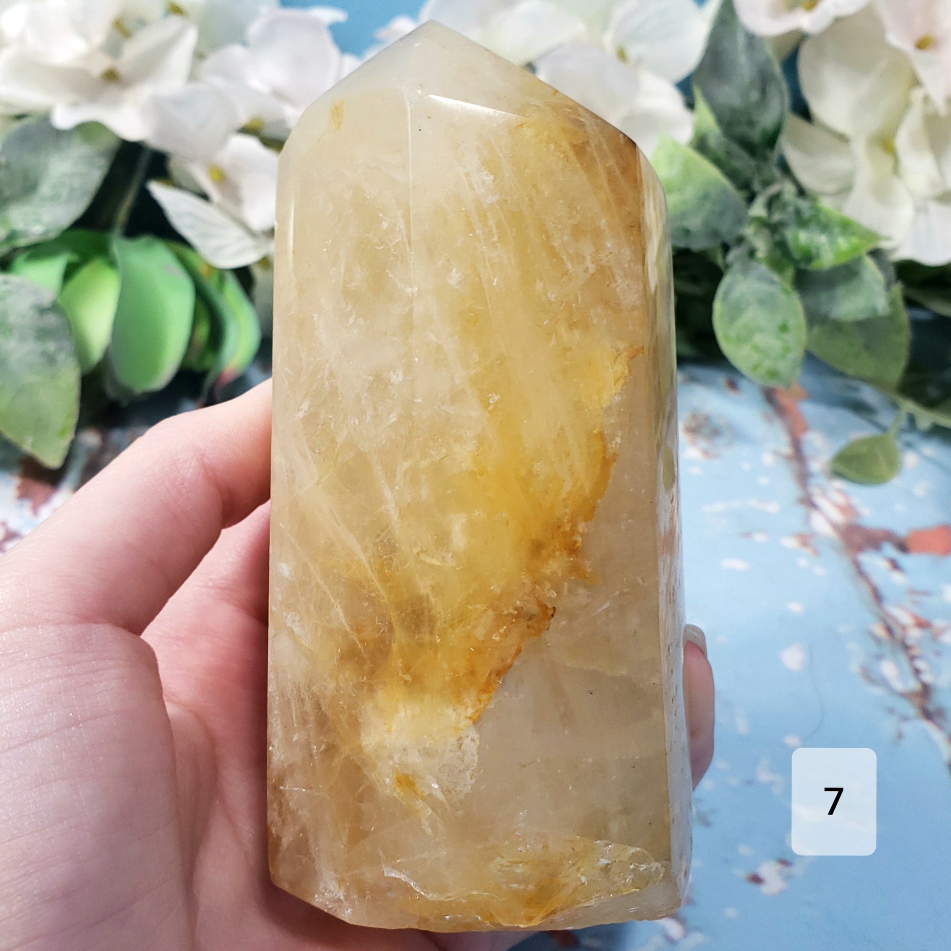 Golden Healer Tower #7, 8 or 9 - Crystal Happenings