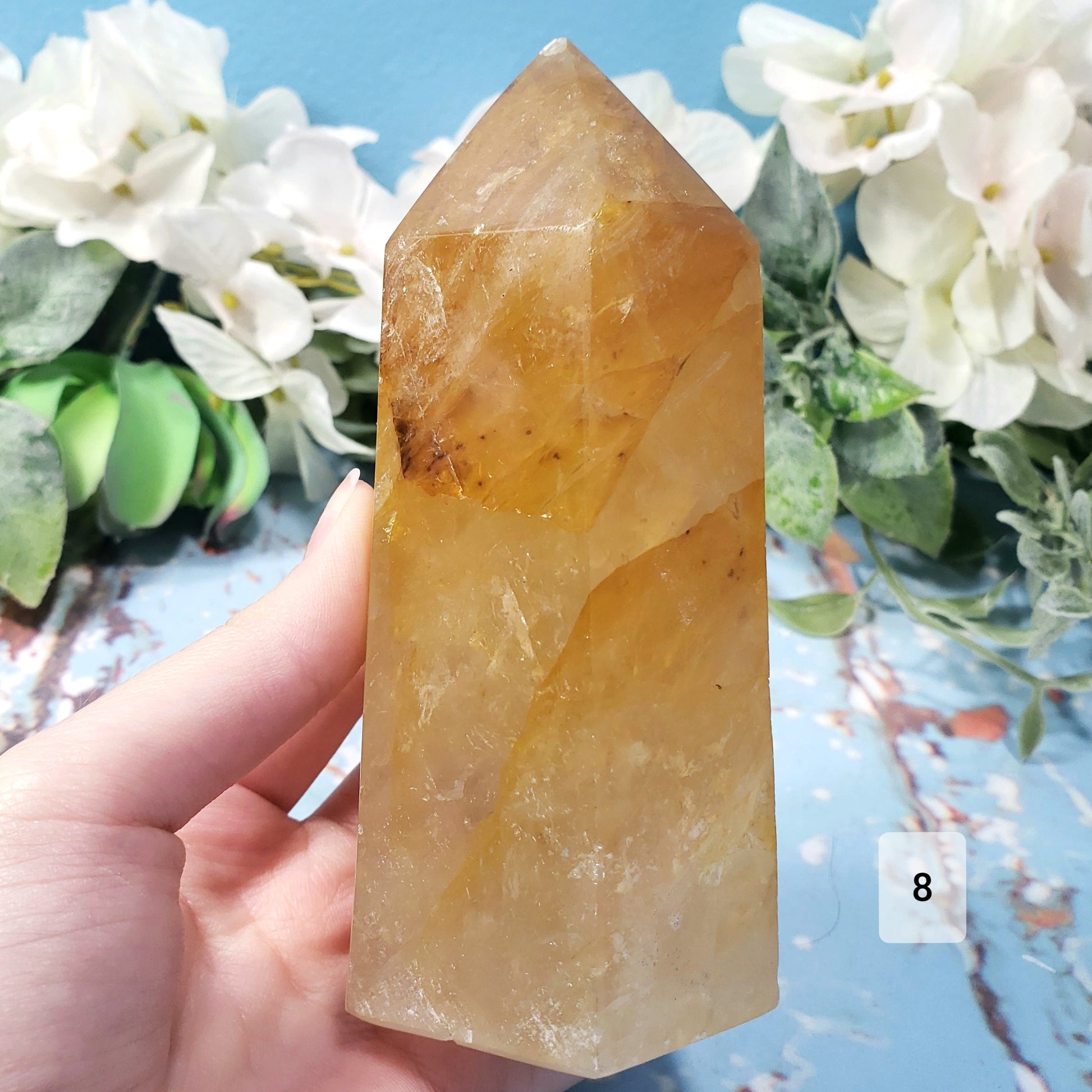 Golden Healer Tower #7, 8 or 9 - Crystal Happenings