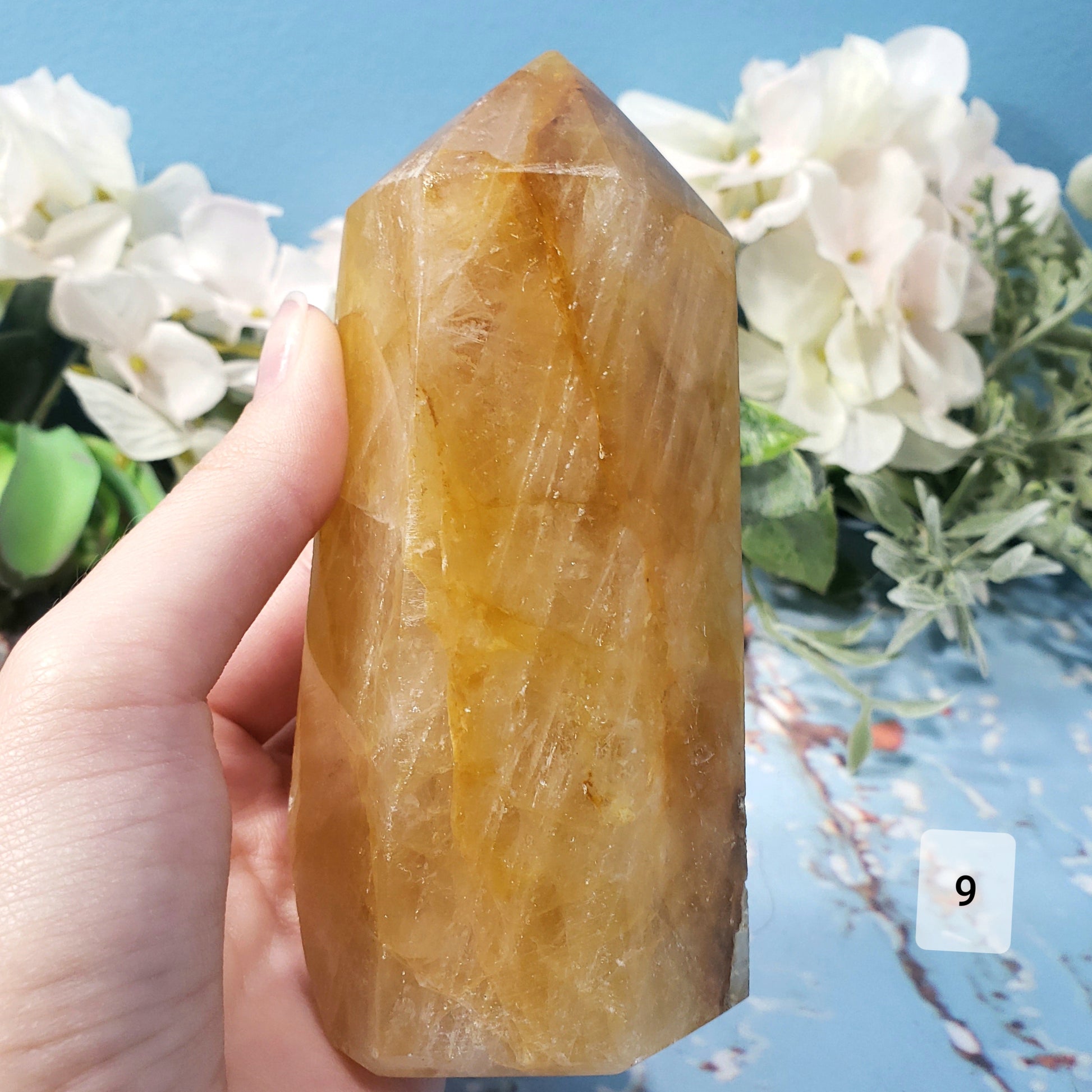Golden Healer Tower #7, 8 or 9 - Crystal Happenings