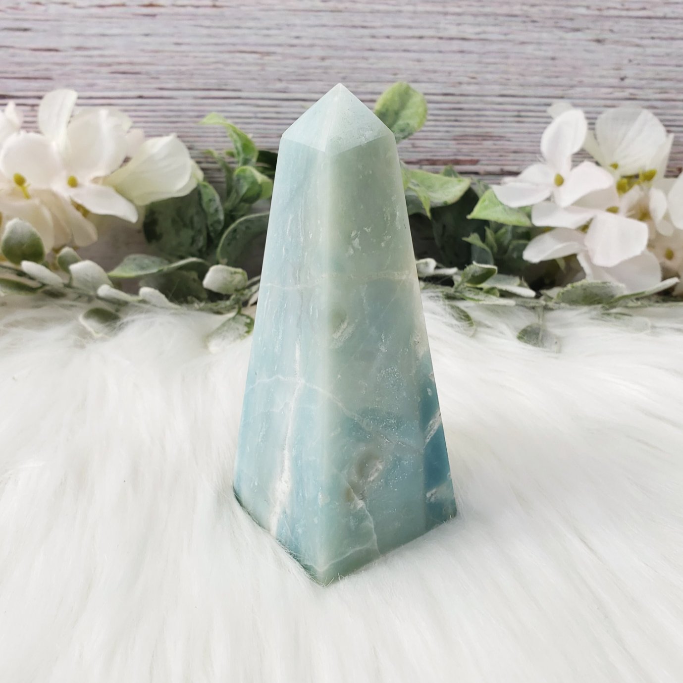 Caribbean Calcite Tower 4 - Crystal Happenings