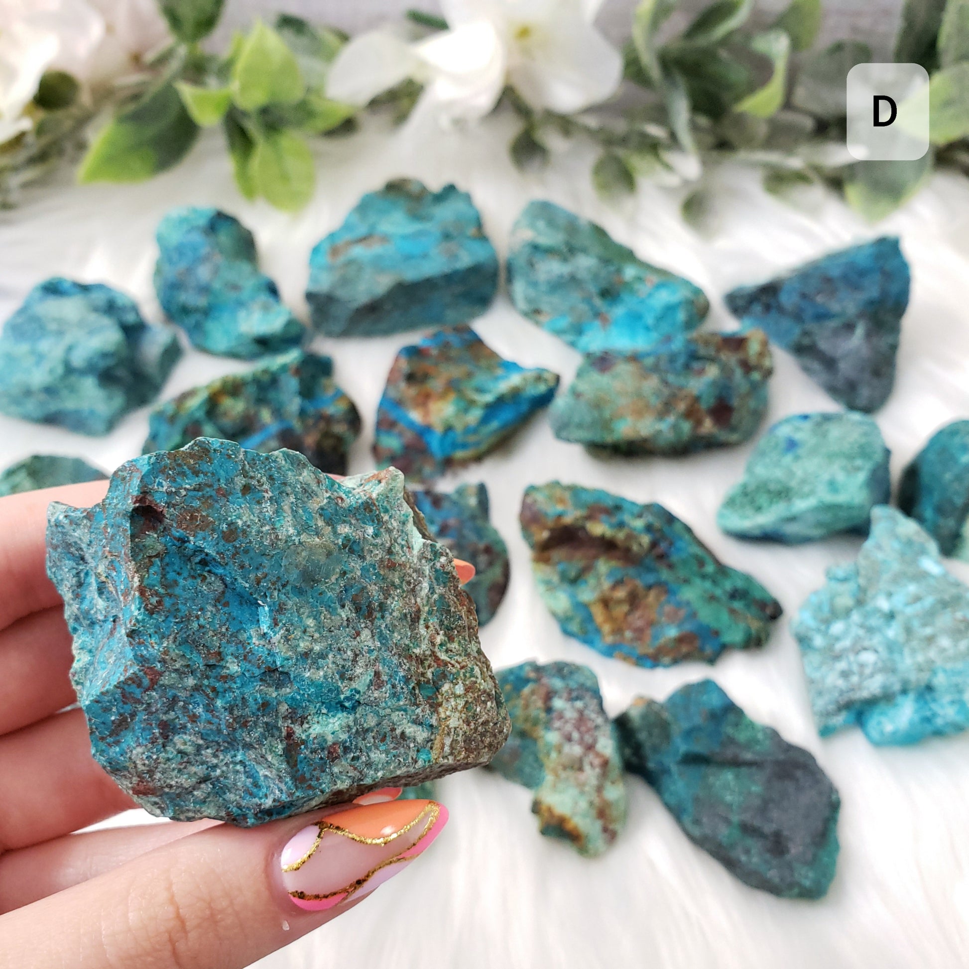 Chrysocolla Raw Stone VIDEO LISTING - Crystal Happenings