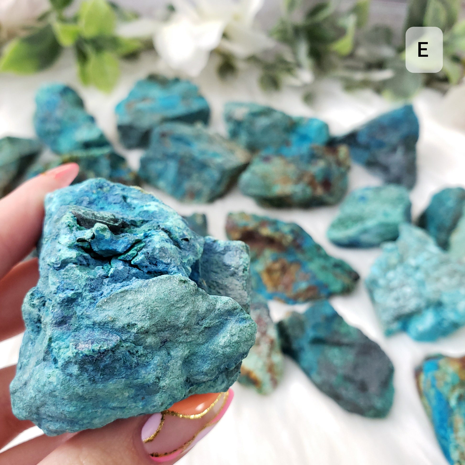 Chrysocolla Raw Stone VIDEO LISTING - Crystal Happenings