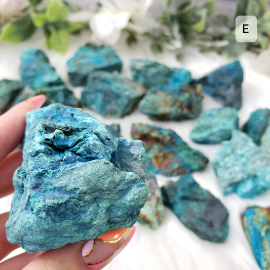 Chrysocolla Raw Stone VIDEO LISTING - Crystal Happenings
