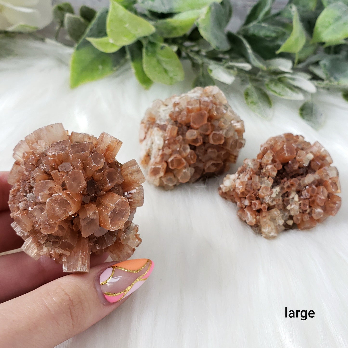 Aragonite Natural Clusters, Choose one - Crystal Happenings