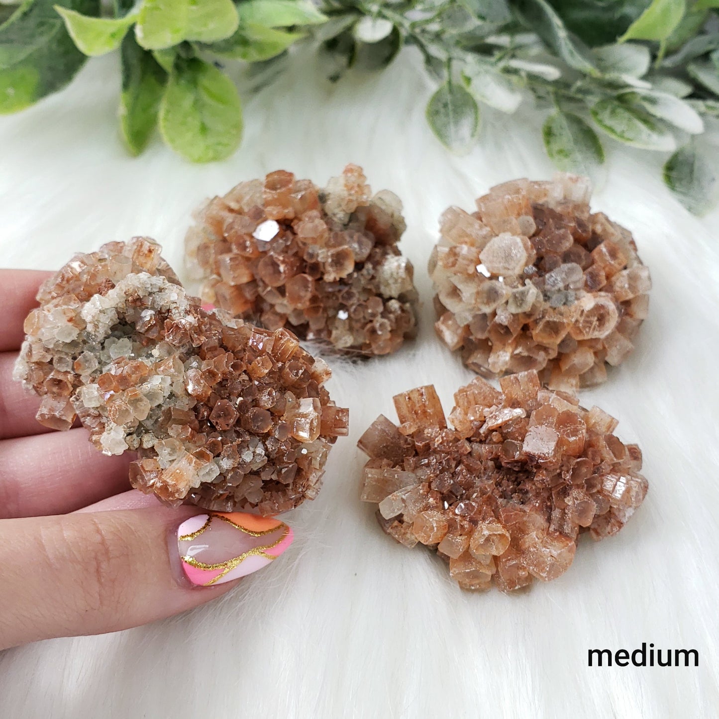 Aragonite Natural Clusters, Choose one - Crystal Happenings