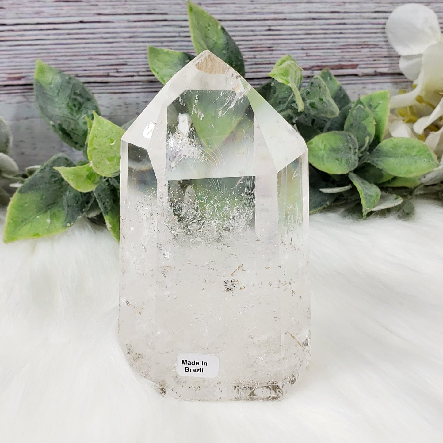 *Clear Quartz Point - A - Crystal Happenings