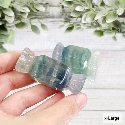 Rainbow Fluorite Crystal Candy - Crystal Happenings