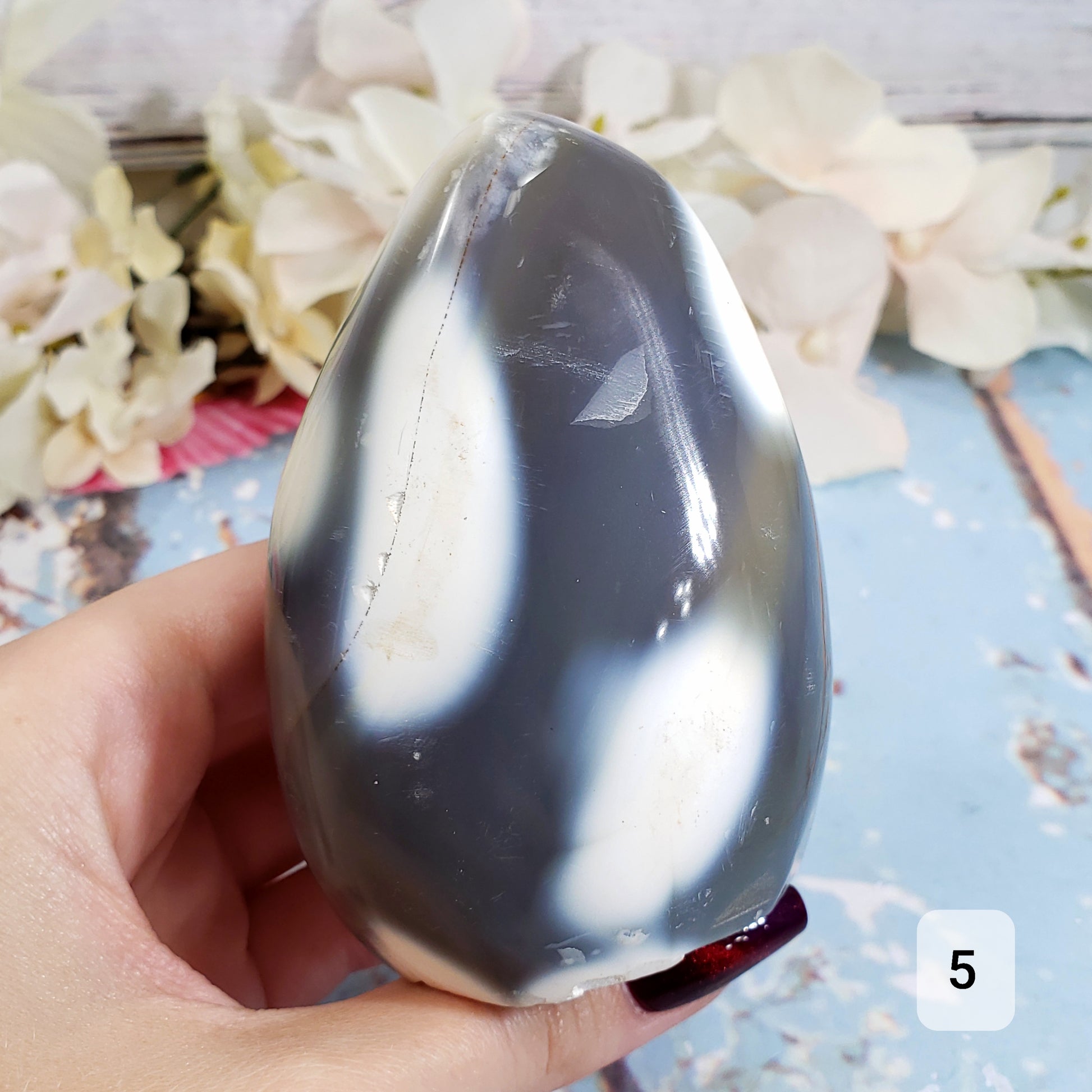 Orca Agate Freeform Towers 4-6 - Crystal Happenings