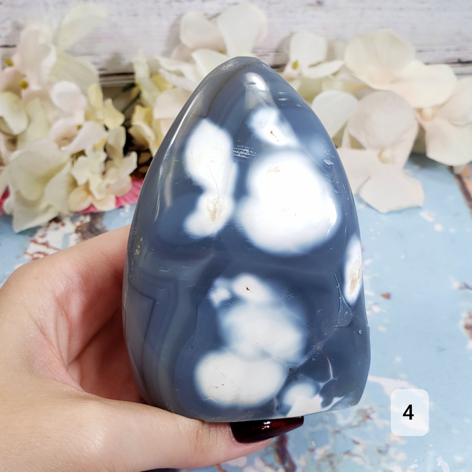 Orca Agate Freeform Towers 4-6 - Crystal Happenings