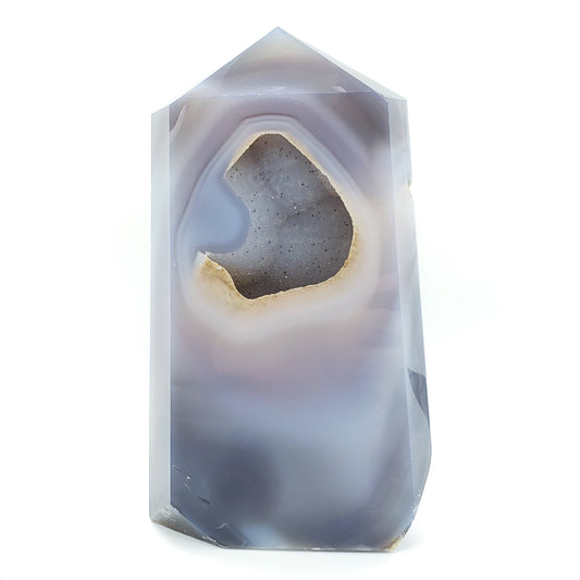 Druzy Agate XL Tower - Crystal Happenings