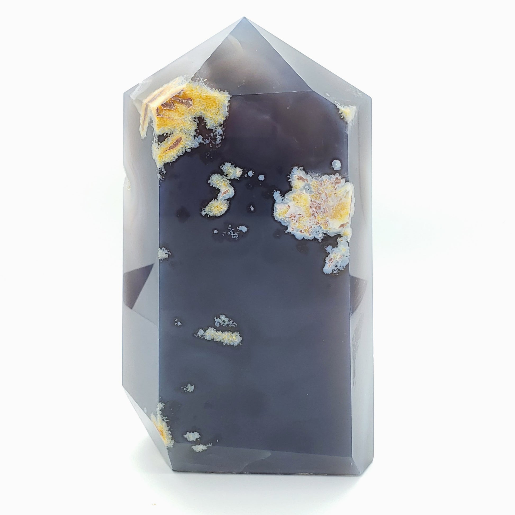 Druzy Agate XL Tower - Crystal Happenings