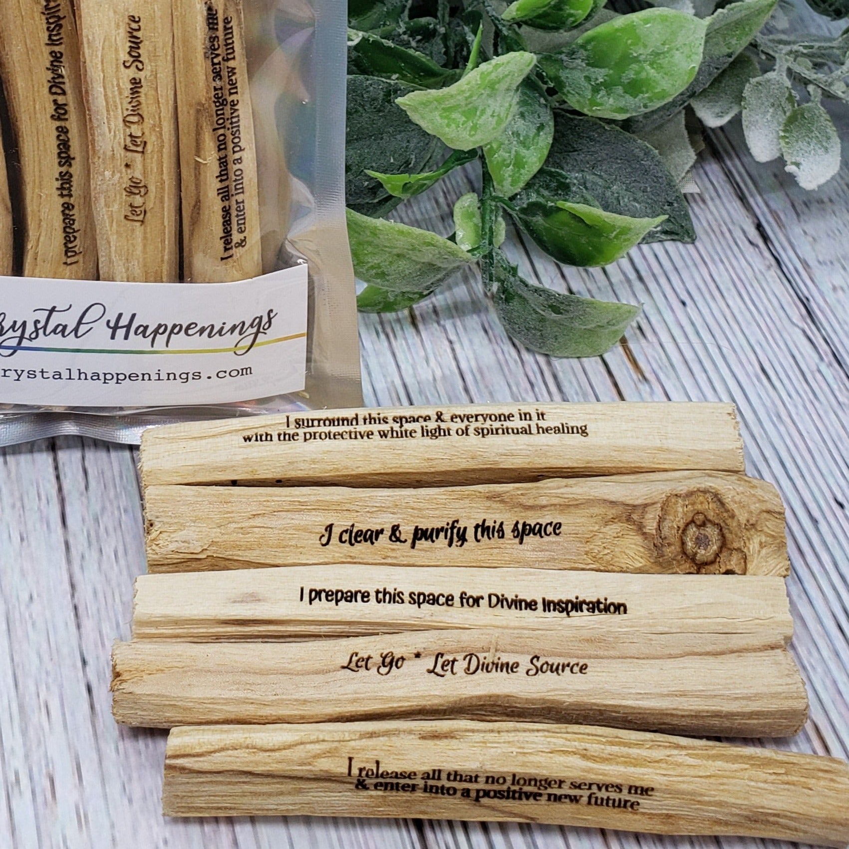 Variation of our Palo Mantra Palo santo Gift Package