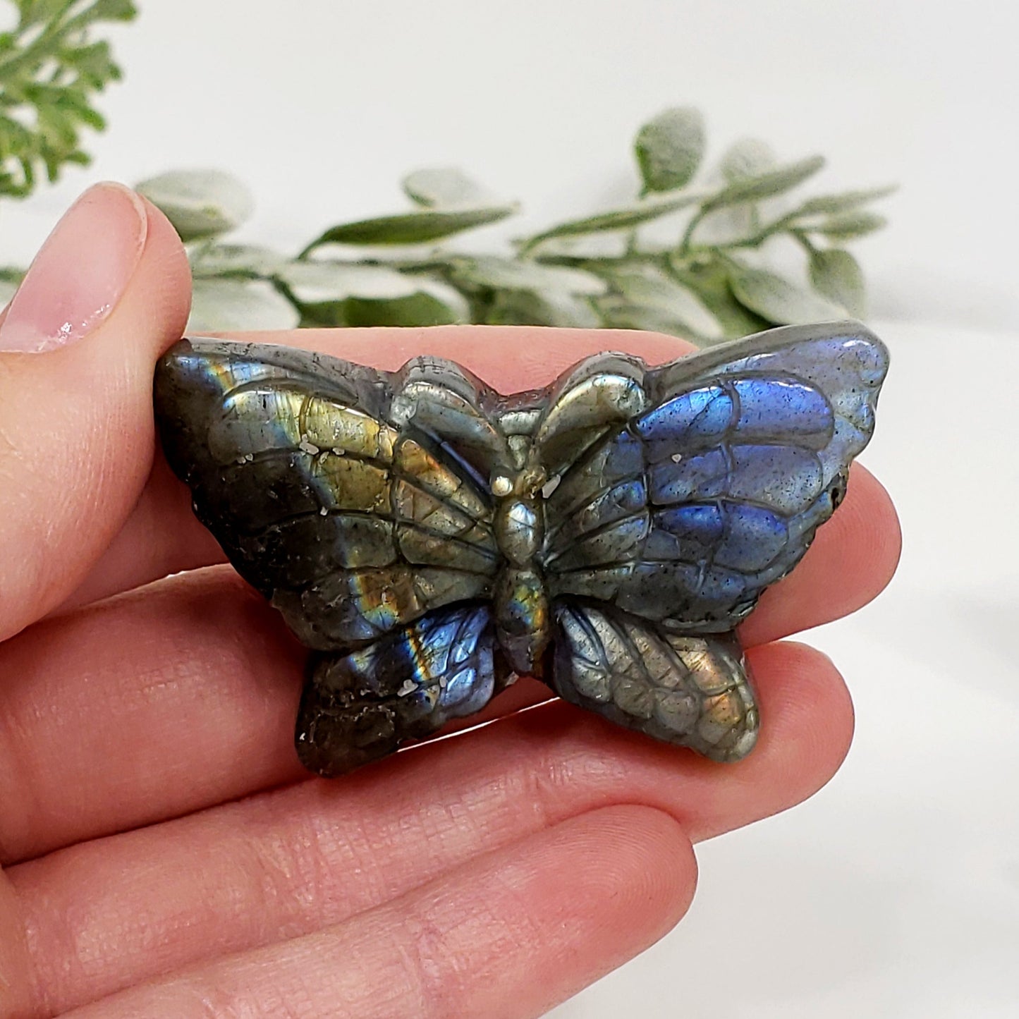 Labradorite Crystal Butterfly