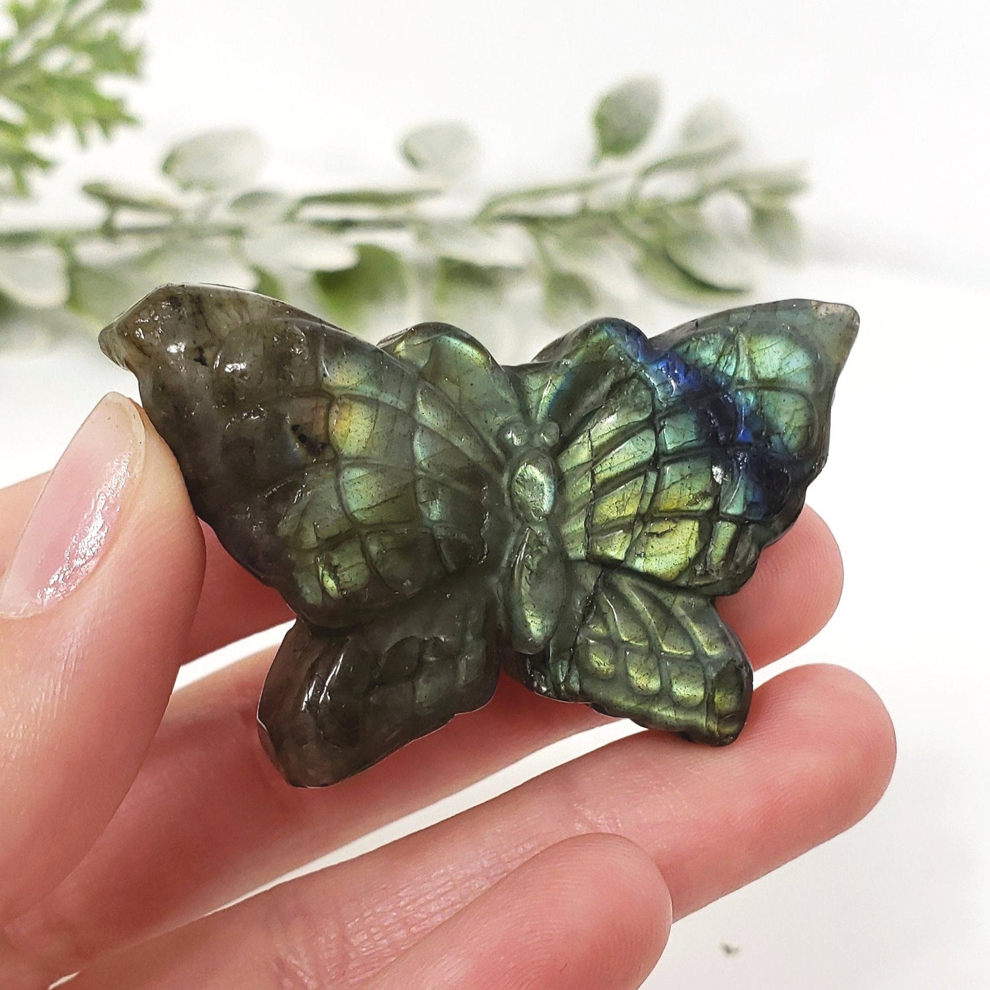 Labradorite Crystal Butterfly