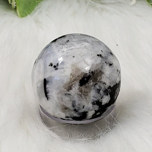 Rainbow Moonstone Spheres - Crystal Happenings