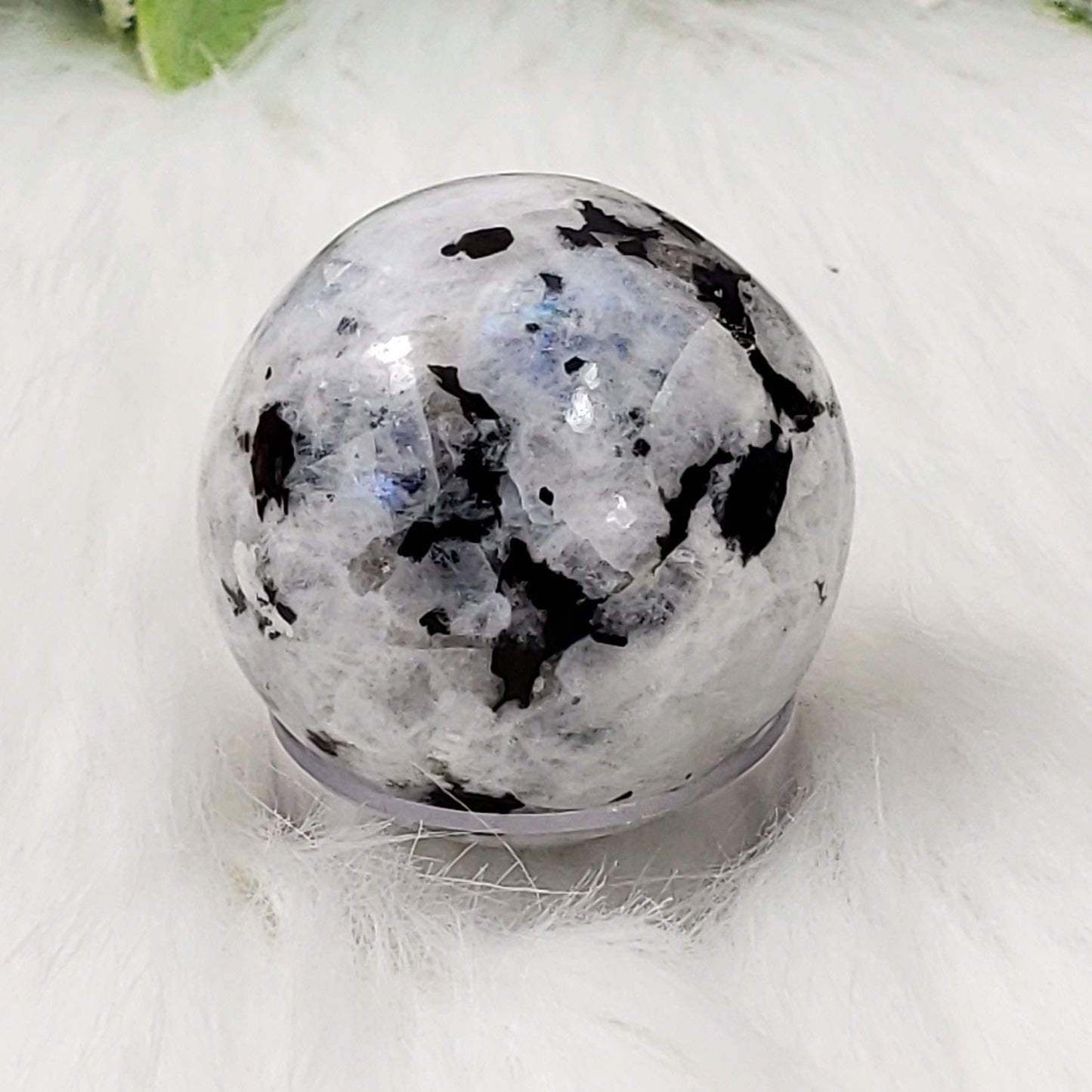 Rainbow Moonstone Spheres - Crystal Happenings