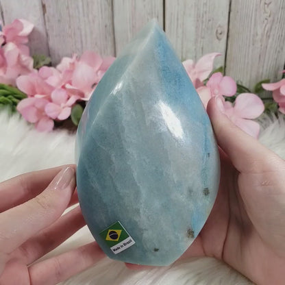 Trolleite Crystal Flame Carving