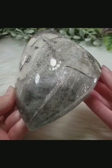 Video of a Large Phantom Garden Quartz Crystal 