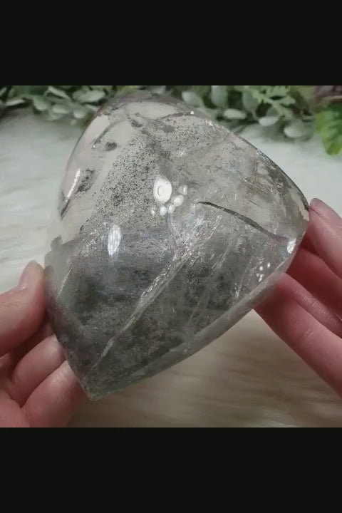 Video of a Large Phantom Garden Quartz Crystal 