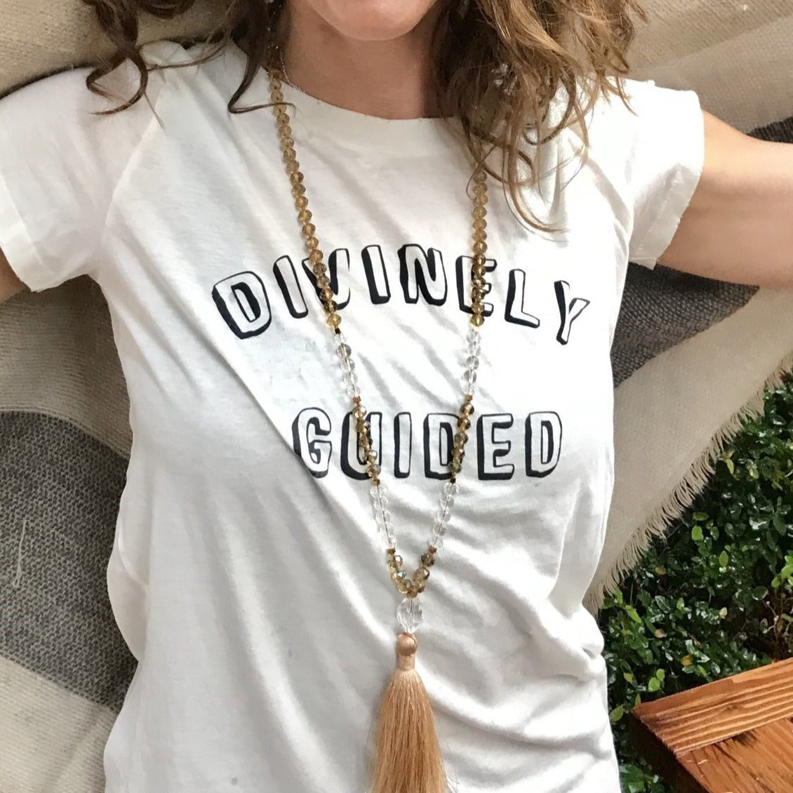 Divinely Guided Tshirt - Crystal Happenings