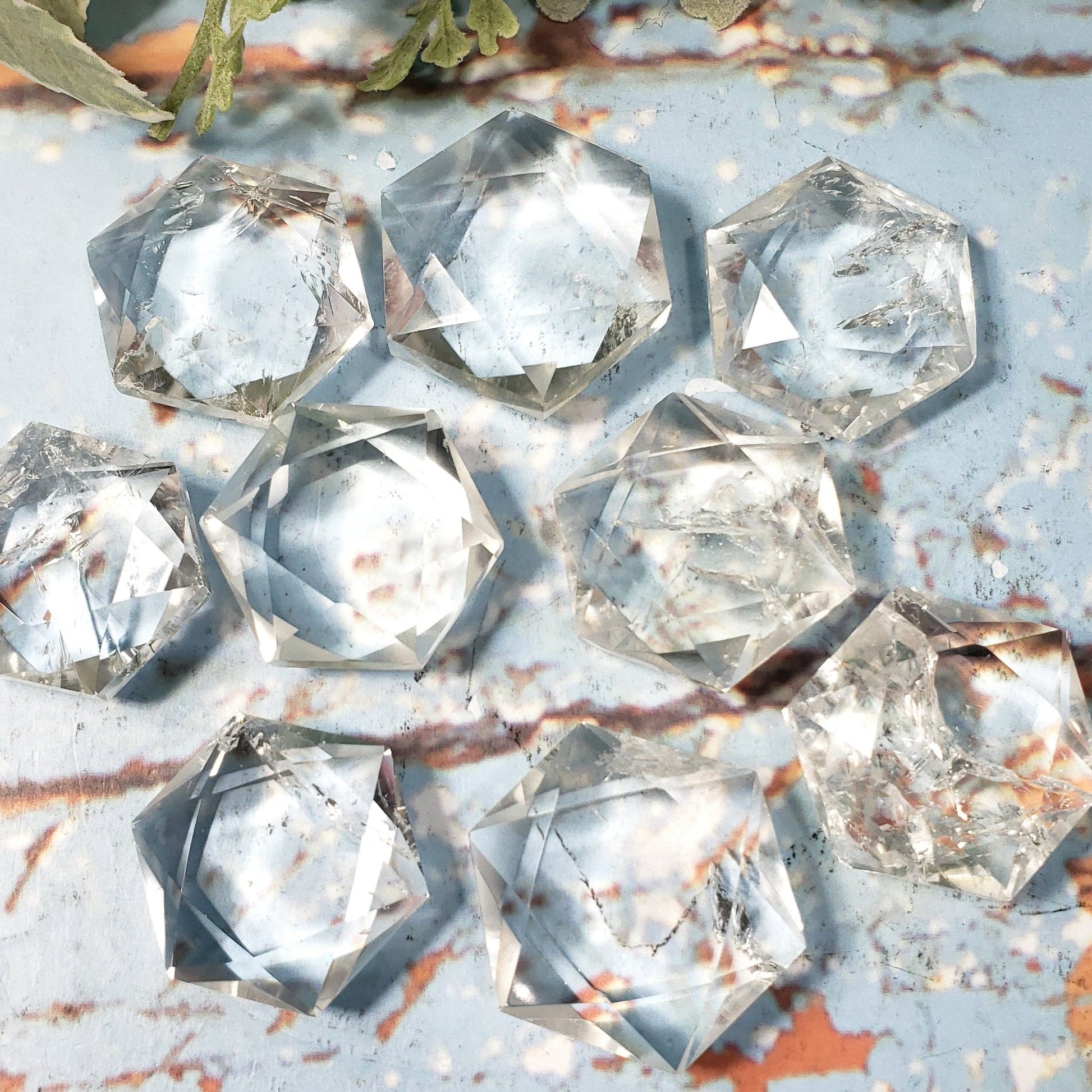 Clear Quartz Hexagon - High Grade Stones
