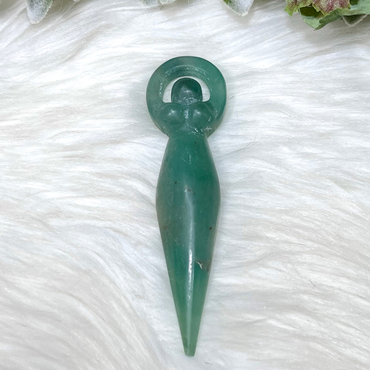 Green Aventurine Goddess - Crystal Happenings